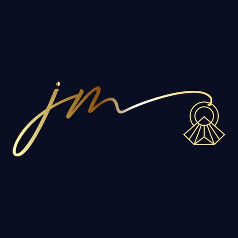 Jm initial logo wedding handwriting jewe... | Premium Vector #Freepik #vector #logo #banner #business #card Wedding Handwriting, Jm Logo, Logo Banner, Handwriting Jewelry, Initial Logo, Jewelry Logo, Initials Logo, Wedding Logos, Vector Template