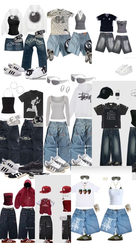 Matching Couple Outfits Streetwear, What To Wear To Meet His Parents, Simple Matching Outfits For Couples, Matching Outfits For Couples, Outfits For Couples, Street Style Outfits Casual, Cute Outfits With Jeans, Outfit Inspo Casual, Trendy Outfits For Teens