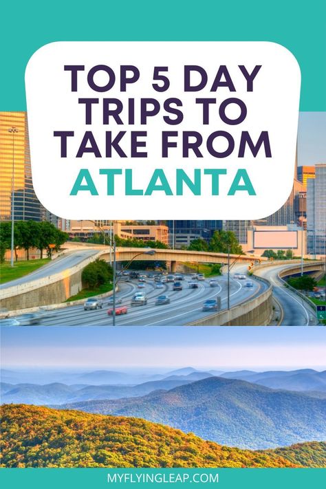 Traveling to or around Atlanta and need some recommendations for the best day trip from Atlanta? Check out this guide! Want to get out of the city for a day trip or two? Check out these parks and small cities 2 hours or less from Atlanta. #atlanta #atlantaga #visitatlanta #atlantadaytrips Small Cities, Visit Atlanta, Visit Usa, Lake Beach, Us Destinations, Anniversary Trips, The Best Day, Travel List, North America Travel