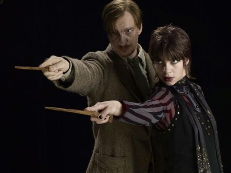 Remus Lupin Nymphadora Tonks, Tonks Harry Potter, Remus And Tonks, Lupin Harry Potter, Natalia Tena, Nymphadora Tonks, Harry Potter Images, Jack Rabbit, Harry Potter 2