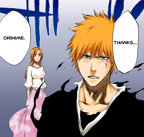 Orihime Manga, Ichigo X Orihime, Bleach Orihime, Ichigo And Orihime, Ichigo Manga, Inoue Orihime, Bleach Ichigo, Orihime Inoue, Bleach Anime Art