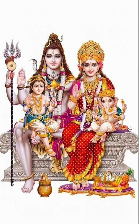 Shiv Parivar, God Blessings, Bhole Baba, Saraswati Goddess, Lord Murugan Wallpapers, Lord Siva, Pictures Of Shiva, Shiva Parvati Images, Lord Photo