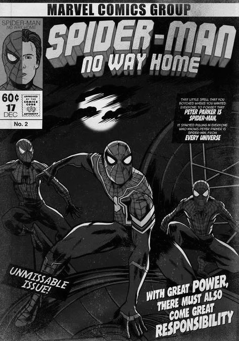 Spiderman Poster Black And White, Poster Prints Black And White, Spidar Man, Spiderman Poster, Black And White Comics, Comic Poster, Room Prints, Quotes Prayer, Marvel Posters