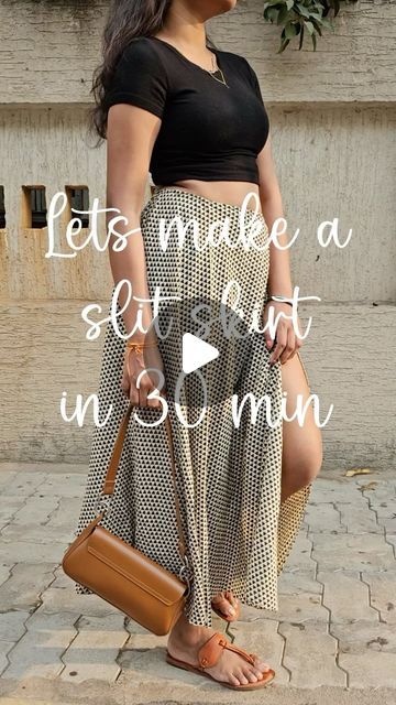 Skirt Sewing Tutorial Videos, Diy Skirt Easy, Skirt Outfits Dressy, Diy Pleated Skirt, Diy Midi Skirt, Homemade Wardrobe, Outfit From Scratch, Stitching Videos, Ootd Outfit Ideas