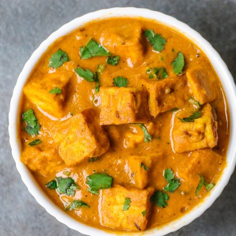 Tofu Butter Masala, Tofu Tikka Masala Tofu Butter Masala, Tofu Makhani, Butter Tofu Recipe, Tofu Masala, Tofu Tikka Masala, Tikki Masala, Tofu Tikka, Butter Tofu, Butter Masala