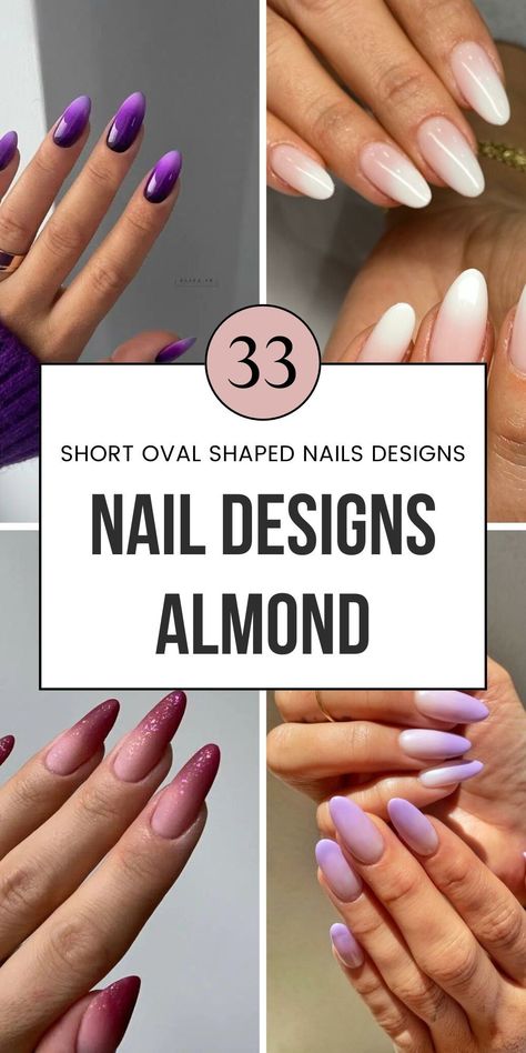 Elevate your nail game with stunning two-tone ombré almond nails. These designs feature airbrush artistry, perfect for creating short minimalist styles or trendy summer looks. Incorporate gel x for long-lasting manicures, while experimenting with shapes like short oval or black almond. These elegant designs are ideal for a birthday celebration or casual wear. Don't forget to save this pin to your "Nail Design Almond Shape Classy" board for more creative ideas. Short Natural Almond Nails, Nail Design Almond Shape, Ombré Almond Nails, Call Nails, Ombre Nails Almond, Nail Design Almond, Nail Designs Almond, Airbrush Techniques, Nails Board