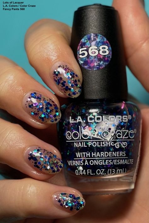 L.A. Colors Nail Polish Review — Lots of Lacquer La Colors Nail Polish, Lights Lacquer, Nail Polish Colors Summer, Summer Nail Polish, Mermaid Magic, Tree Nails, Purple Nail Polish, Green Nail Polish, Nail Polish Brands