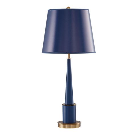 Our Didi Table Lamp is stacked with color and contemporary style. The modern, stepped silhouette is sculpted of iron and hand finished in solid color with warm antique brass accents at the base, neck, and crown. A paper shade in matching color completes the fashion-forward look. The empire lamp shade is lined with metallic gold to amplify and reflect warm light. A USB port hidden discretely in the base keeps devices charged and ready to go. Didi Table Lamp features: Hand finished. Made of iron & Lamp With Usb Port, Outdoor Umbrella Stand, Holiday Furniture, Chic Lighting, Table Lamp Base, Task Lamps, Outdoor Furniture Collections, Outdoor Cushions And Pillows, Living Room Leather