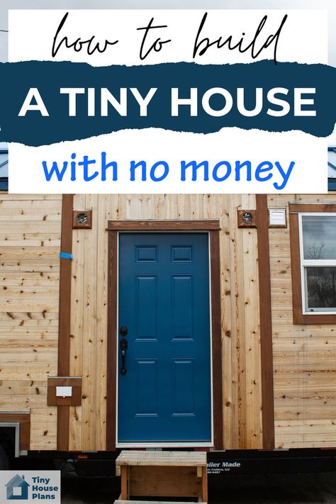 Dreaming of a tiny house but worried about the cost? Discover creative and budget-friendly ways to build your own tiny house with no money! 🏡✨ From using reclaimed materials to bartering skills, this guide offers practical tips and innovative solutions for creating a cozy home on a shoestring budget. Learn how to build a tiny house with no money and make your dream of tiny living a reality without breaking the bank! #TinyHouse #BudgetLiving #DIYTinyHouse Tiny House On A Budget Diy, Building A Small House On A Budget, Building A Tiny House On A Budget Diy, Off Grid Tiny House Ideas, Building Your Own Tiny Home, How To Build Tiny House Cheap, Diy Tiny House On Wheels Cheap, Easy Tiny House Diy, Build Your Own House On A Budget