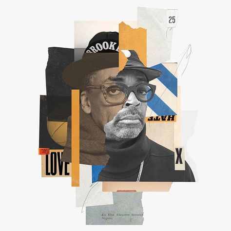 pike Lee / Director. My personal tribute/view. . . . 📌 Print available on request 📨 Mail me in Pvt . #illustration #illustrazione #collage Web Ideas, Mixed Media Illustration, 얼굴 그리기, Collage Art Projects, Album Art Design, Collage Techniques, Spike Lee, 캐릭터 드로잉, Collage Poster