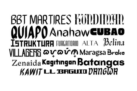 Slogan Font Ideas, Filipino Fonts, Jeepney Signage, Ng Logo Design, Pinoy Aesthetic, Ng Logo, Logo Design Fonts, Filipino Words, Filipino Art