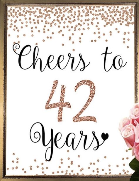 Turning 42 Years Old Quotes, 42 Birthday Quotes, 49 Years Old Birthday Quotes, 34 Years Old Birthday Quotes, Turning 34 Years Old Quotes, 42nd Birthday Quotes, Turning 44 Birthday Quotes, 40th Bday Ideas, 42nd Birthday