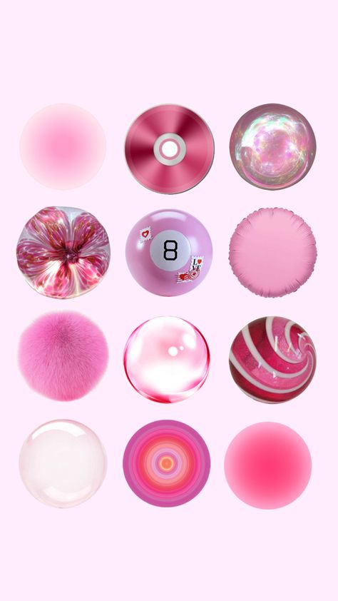 Ig Icons Highlights Aesthetic, Circles Wallpaper, Circle Collage, Cute Summer Wallpapers, Insta Icon, Iphone App Layout, Pink Highlights, Digital Business Card, Pink Instagram