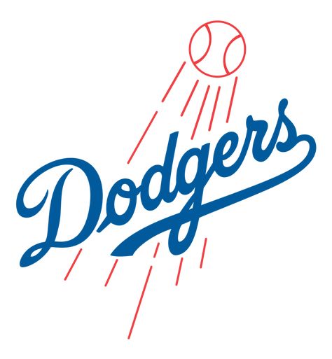 La Dodgers Logo, Let's Go Dodgers, Inspiration Typographie, Los Angeles Dodgers Logo, Baseball Teams Logo, Dodgers Logo, Dodgers Fan, Mlb Logos, Dodger Blue