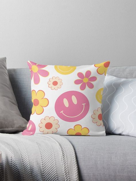 Get my art printed on awesome products. Support me at Redbubble #RBandME: https://www.redbubble.com/i/throw-pillow/Smiley-Face-Pattern-by-DsDesignArt/163422876.5X2YF?asc=u Smiley Pillow, Smiley Face Pattern, Face Pattern, Cat Mat, Pattern Pillow, Pet Bandana, Smiley Face, Pillow Pattern, A Pillow