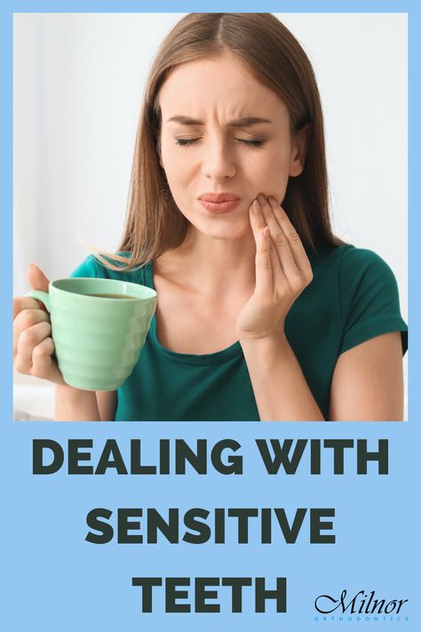 Here from Dr. Milnor on how to deal with sensitive teeth. Tooth Sensitivity Relief, Toothache Relief, Teeth Remedies, Sensitive Teeth Remedy, Loose Tooth, Teeth Health, Tooth Pain, Tooth Sensitivity, Stronger Teeth