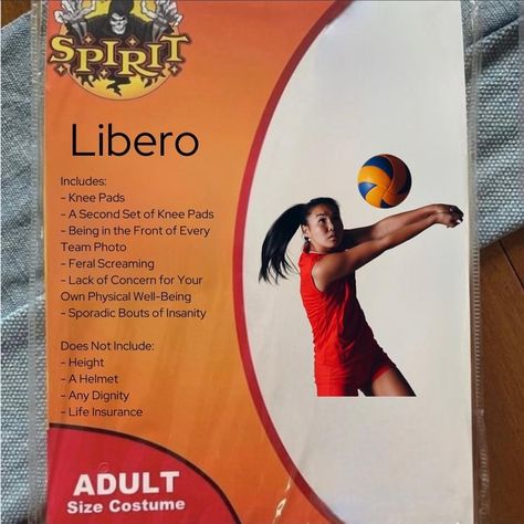 I can finally be a setter 😃 - (Via @millan.jus / TT justinvolleys) Libero Workouts, Libero Tips, Costume Meme, Libero Volleyball, Volleyball Libero, Funny Volleyball, Volleyball Memes, Volleyball Humor, Team Photos