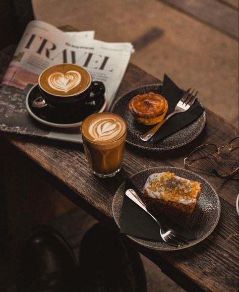 Credit: IG: austinrutland Paris Breakfast, Coffee Shop Photography, Morning Coffee Images, Coffee Shop Aesthetic, Cafe Art, Coffee Photos, One Two Three, Breakfast Tea, Creative Block