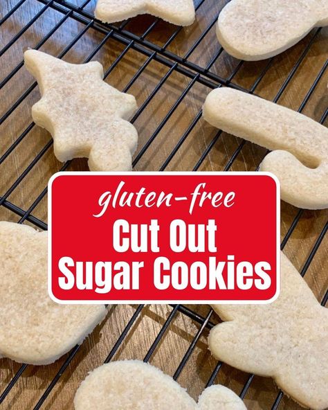 Enjoy the Christmas traditions you love! Here's my easy recipe for soft & delicious Gluten-Free Christmas Sugar Cookies: https://www.goglutenfreely.com/gluten-free-christmas-sugar-cookies/ Gluten Free Cut Out Cookie Recipe, Gluten Free Snowball Cookies Recipe, Gluten Free Sugar Cookie Cutouts, Gluten Free Sugar Cookie Recipe Cut Out, Gluten Free Christmas Cutout Cookies, Gf Cut Out Cookies, Sugar Cookie Gluten Free, Gluten Free Cut Out Sugar Cookies, Gluten Free Cutout Cookies