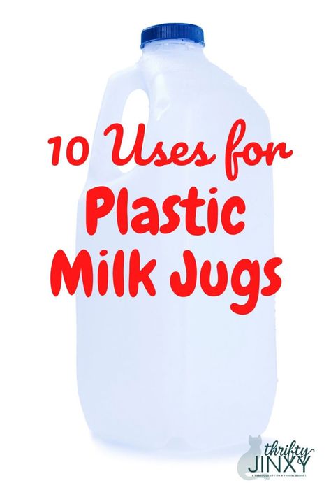 Upcycled Milk Jugs, Upcycle Vinegar Jugs, Cat Litter Jug Crafts, Plastic Jug Crafts, Milk Jug Scoop, Gallon Jug Crafts, Milk Jug Projects, Coffee Creamer Bottle Crafts, Milk Jugs Diy