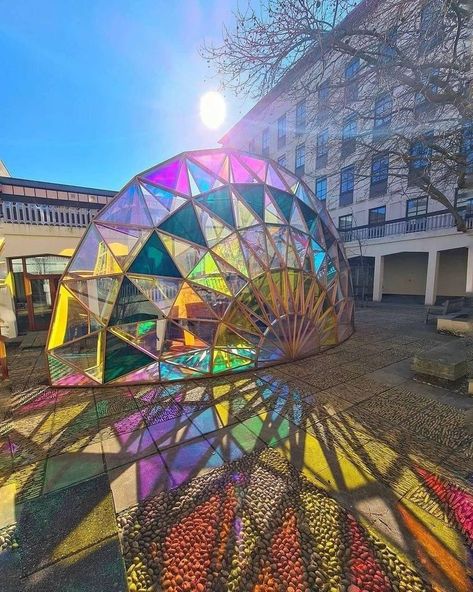 Park Project, Street Art Utopia, Wow Photo, Senior Project, Bristol Uk, Shade Structure, Art Installation, Outdoor Art, Land Art