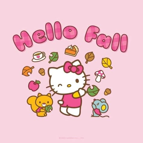 Walpaper Hello Kitty, Western Wallpaper Iphone, Hello Kitty Themes, Iphone Wallpaper Fall, Hello Kitty Backgrounds, Hello Kitty Party, Hello Kitty Drawing, Hello Kitty Halloween, Hello Kitty Cartoon