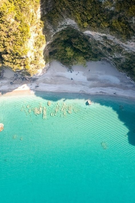 📍Chiliadou beach, Evia, Greece #DiscoverGreece #Greece #Evia #GreekIslands #travel #travelideas #hiddengem #destination #placestogo #bucketlist #exoticbeach #traveltips #summer #holiday Evia Island Greece, Evia Greece, Escape To Nature, Zorba The Greek, City Streets Photography, Greek Sea, Greek Beaches, Greece Itinerary, Greece Beach