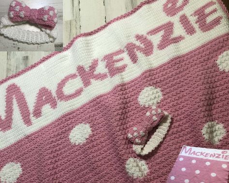 Personalized Crochet, Disney Blanket, Crochet Baby Projects, Crochet Baby Blanket Pattern, Crochet Throw Pattern, Baby Blanket Size, Crochet Blanket Pattern Easy, 4mm Crochet Hook, Pink Blanket