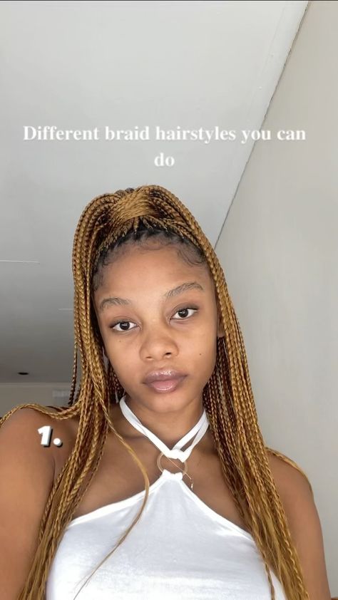 un.usual.m on Instagram: Comment down below on which one is your fav/favs ✨🤩 To anyone who wants to know , the braids is #27, Darling hairpiece (one million) 🥰 ~… Darling Hair Braids, Knowles’s Braids With Highlights, Brown Knowles Braids, Knowles’s Box Braids With Beads, Knowles’s Braids With Beads Hairstyles, Million Braids, Braded Wig, Braided Hair Tutorial, Single Braids