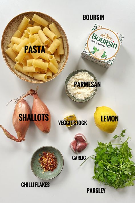 Summer Dinners Healthy, Aesthetics Hairstyles, Boursin Cheese Pasta, Boursin Pasta Recipe, Pasta Summer, Boursin Pasta, Boursin Cheese Recipes, Boursin Recipes, Lemon Pasta Recipes