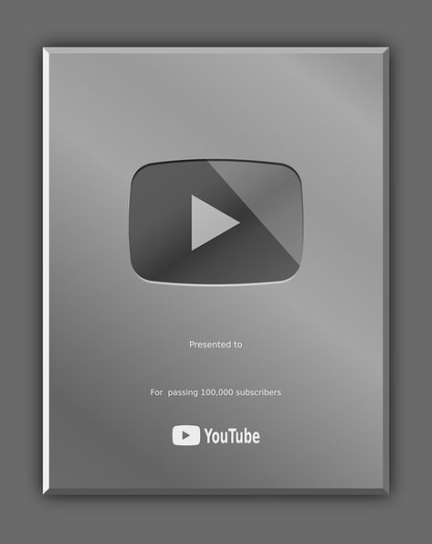 Silver Button Youtube, Youtube Silver Play Button Vision Board, Youtube Silver Button, Youtube Silver Play Button, Silver Play Button, Youtube Button, Youtube Play Button, Apple Gadgets Iphone, Success Images