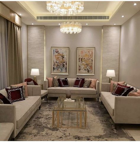 Drawingroom Interiors Simple, Simple Home Decor Living Room, Makeover Living Room, Home Decor Living Room Ideas, Color Living Room, Decor Living Room Ideas, Room Ideas Living Room, Elegant Living Room Decor, Latest Living Room Designs