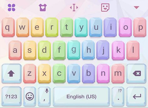 Android Keyboard Wallpaper, Gboard Keyboard Wallpaper, Rainbow Keyboard, Kawaii Keyboard, Keyboard Hp, Colorful Keyboard, Aesthetic Keyboard, Laptop Tips, Custom Keyboards