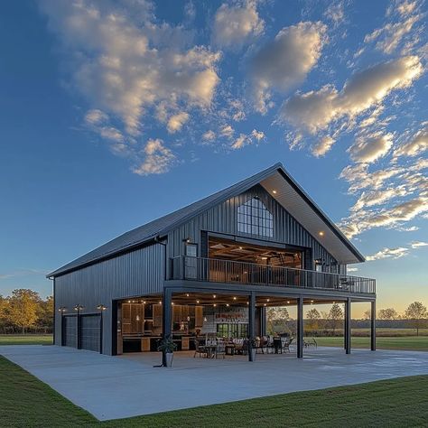 Exclusive 35 X 90 Barndominium With 1,400 Sq. Ft. Garage | Floor Plan 10347ECL (Modified) Barndominium 2 Story, Metal Barn House Plans, Grey's Anatomy Derek, Barndominium Home, Barndo Plans, Metal Building House Plans, Metal Barn Homes, Barn Homes Floor Plans, Black Barndominium