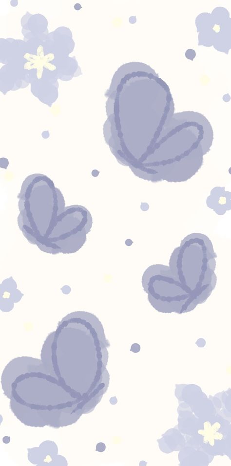 wallpapers lilac butterflies Lilac Butterfly Wallpaper, Nendr Wallpaper, Lilac Wallpaper, Cottagecore Wallpaper, Violet Aesthetic, Patterns Wallpaper, Ayat Quran, Paper Doll Template, Cute Frames