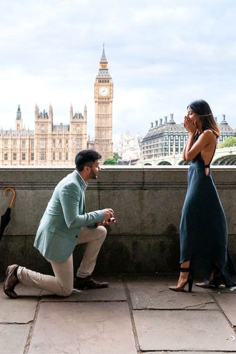 Romantic Marriage, Proposal Pictures, Best Wedding Proposals, Best Proposals, Trip To London, Proposal Photos, Perfect Proposal, Wedding Proposals, Marriage Proposal