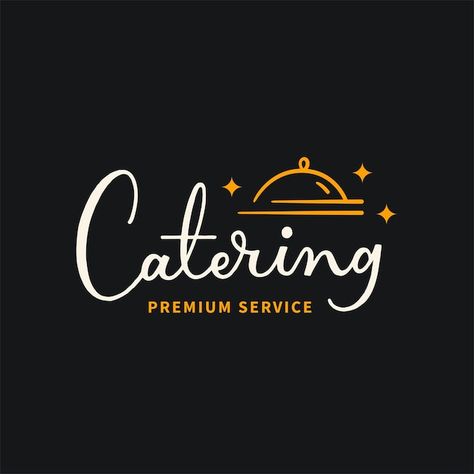 Logo For Catering Business, Catering Services Logo, Caterers Logo, Catering Logo Ideas, Restaurant Logo Design Branding, Creative Restaurant Logo, Catering Business Logo, Catering Logo Design, Food Brand Logo