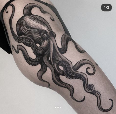 Tattoo Ideas Octopus, Octopus Tattoo Ideas, Dynamic Tattoo, Kraken Tattoo, Octopus Tattoo Design, Steampunk Octopus, Octopus Tattoos, Octopus Tattoo, Tattoo Design Ideas