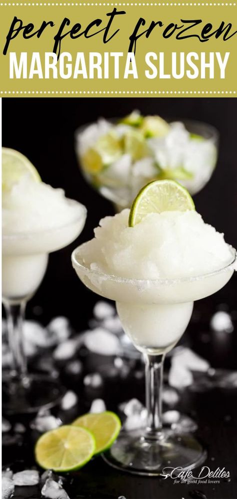 Lime Margarita Recipe, Frozen Mango Margarita, Frozen Strawberry Margarita, Easy Margarita Recipe, Classic Margarita Recipe, Homemade Margaritas, Frozen Margarita, Cafe Delites, Lime Margarita