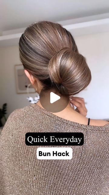 Hairstylist Post, Hair Twist Bun, Bun Hack, Intricate Hairstyles, Twist Bun, Bun Updo, Hair Bun Tutorial, Stunning Hairstyles, Bun Tutorial