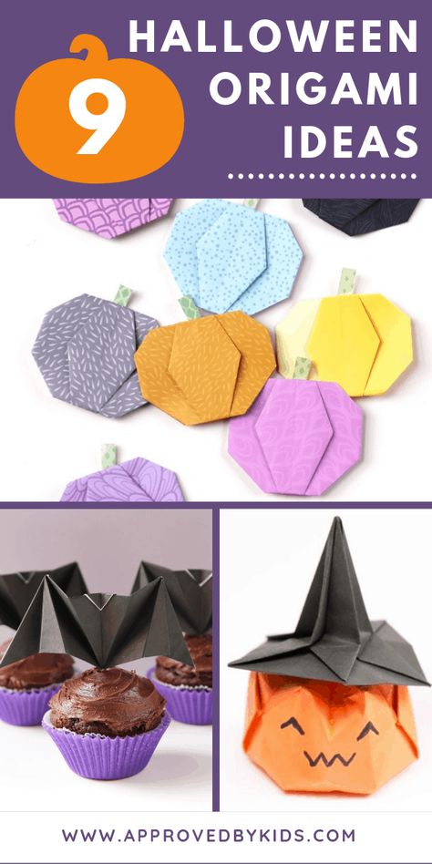 Origami Jack O Lantern, Origami Pumpkin, Origami Halloween, Halloween Origami, Origami Models, Origami Ideas, Origami Instructions, Gobble Gobble, Crafts For Boys