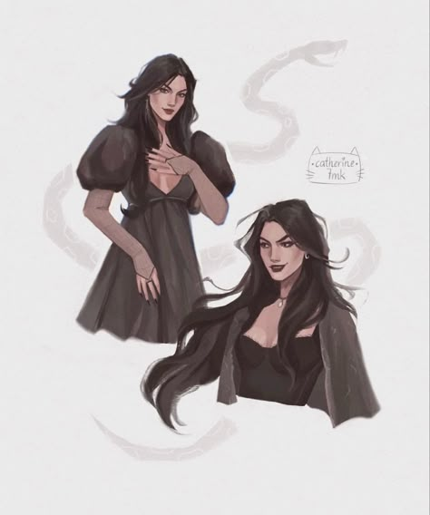 Walburga Black Fanart, Andromeda Black Fanart, Shera Characters, Andromeda Black, Black Fanart, Walburga Black, Black Sisters, Bellatrix Lestrange, Harry Potter Houses