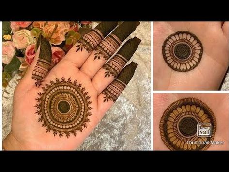 Beautiful flowers simple easy mandala gol tikki henna mehndi designs for hands for eid,weddings, Published on july 1, 2020 #mandalatikki#goltikkijmehndi #stylishmehndi #tattodesign ##latestmehndi #fashionlok. #mehnditrick #mehndidesign ... source..., https://mehandidesignsimple.com/beautiful-flowers-simple-easy-mandala-gol-tikki-henna-mehndi-designs-for-hands-for-eidweddings-3/ Check more at... Small Tikki Mehndi Designs, Gol Tikki Mehndi Design For Front Hand, Simple Tikki Mehndi Design, Mehandi Simple, Back Mehndi, Mehandi Ideas, Gol Tikki Mehndi Design, Tikki Mehndi Design, Cone Designs