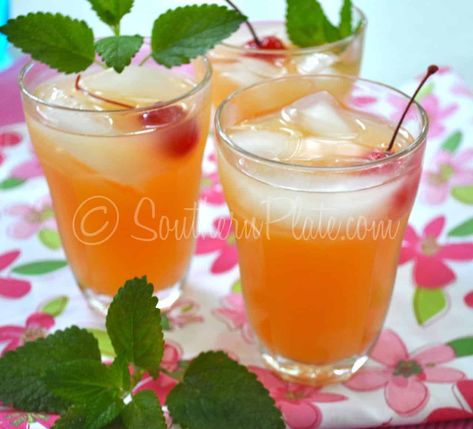 Non Alcoholic Holiday Drinks, Alcoholic Holiday Drinks, Easy Party Drinks, Julep Recipe, Collins Cocktail, Recipes For Easter, Southern Plate, Summer Drinks Alcohol, Tonic Recipe