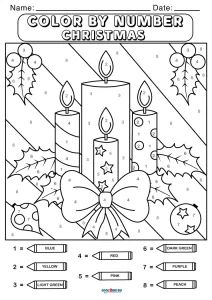 Christmas Color Sheets, Christmas Coloring Printables Free, Christmas Coloring Pages Free Printable, Christmas Coloring Printables, Free Printable Christmas Worksheets, Christmas Coloring Pages Free, Color Printables, Christmas Color By Number, Number Printables