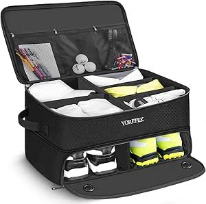 Golf Locker, Golf Storage, Golf Shoe Bag, Car Golf, Trunk Organizer, Trunk Organization, Golf Gear, Gifts For Golfers, Waterproof Car