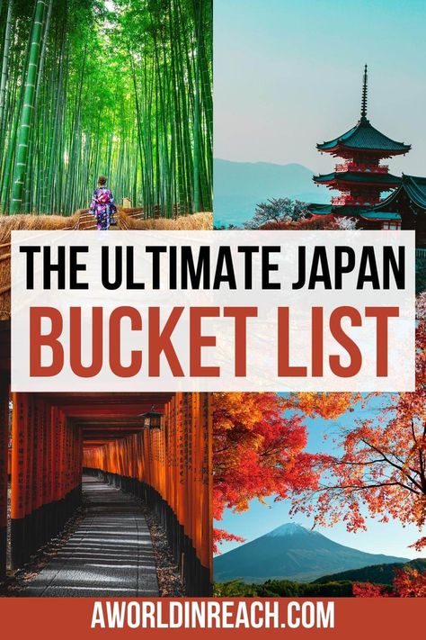 Bucket List Places To Visit, Places To Visit In Japan, Bucket List Places, Places In Japan, Things To Do In Japan, Japan Bucket List, Japan Tourism, Japan Destinations, Japan Itinerary