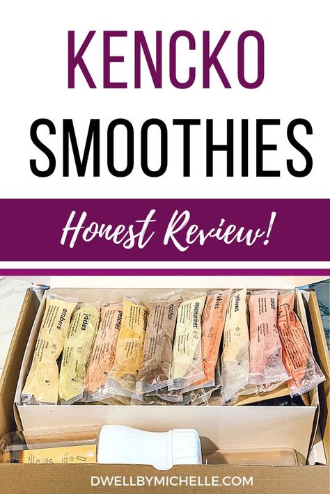 Well guys, I’ve done it. It took me a few months and a LOT of kenko smoothies in my belly, but as of today, I have officially tried ALL 15 kencko smoothies flavor recipes available to date! And now I live to tell the tale with this updated 2021 kencko instant smoothie powder review. #instantsmoothies #instantsmoothiepowder #kencko #kenkoreview #subscriptionboxes Smoothie Powders Products, Kencko Smoothies Recipes, Kencko Smoothies, Smoothie Packets, Smoothie Powder, Smoothie Kits, Smoothie Benefits, Smoothie Flavors, Smoothie Packs