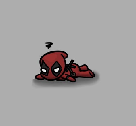 Cute Deadpool Drawing, Deadpool Phone Theme, Small Deadpool Tattoo, Deadpool Art Sketches, Deadpool Drawing Sketches, Dc Doodles, Deadpool Doodle, Deadpool Tattoo Ideas, Deadpool Drawings