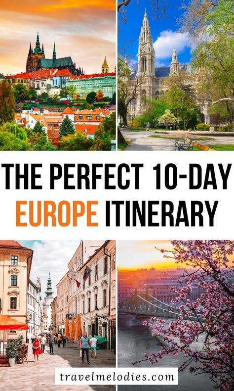 Looking for the best 10-day Europe itinerary? Here's an epic Europe trip itinerary that's perfect for families who want to explore the best of Europe with kids. Europe Itinerary | Europe itinerary 10 day | Europe in 10 days | Europe with kids itinerary | Central Europe itinerary | Central Europe travel | Central Europe Map | Europe travel | Best of Europe | Europe family vacation | #europeitinerary #europetravel #europeforfamily #travelmelodies 3 Weeks In Europe, Europe Itinerary, European Itineraries, Itinerary Ideas, Vacation Itinerary, Europe Trip Itinerary, Europe Itineraries, Backpacking Europe, Europe Tours